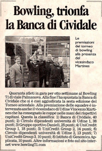 BOWLING71 - Rassegna Stampa 6