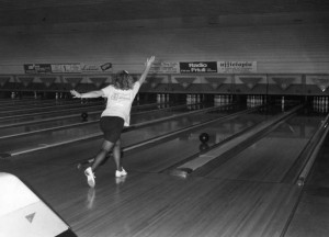 Coletta Marcuzzo al Bowling 71, campionessa d'Europa nel 1985