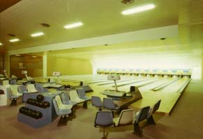 le 12 piste del Bowling 71 poco dopo l'apertura