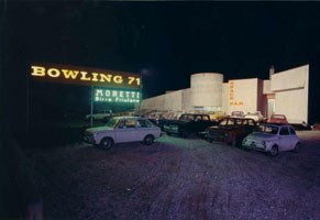 panoramica del Bowling 71 poco dopo l'apertura